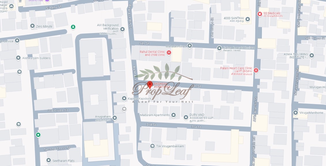 Akshaya Avanthika Location Map